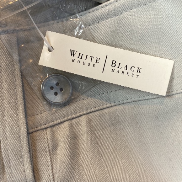 WHBM Silk Cargo Wide Leg Pants - Picture 8 of 10